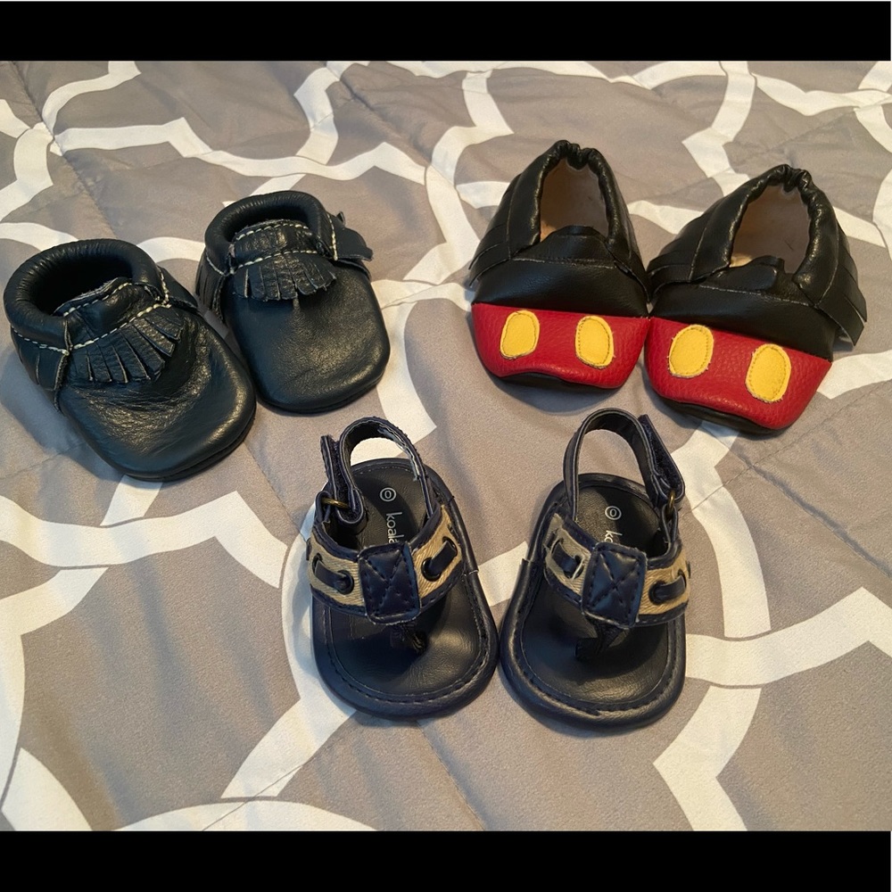 3 Pairs of Shoes Bundle Infant/Newborn